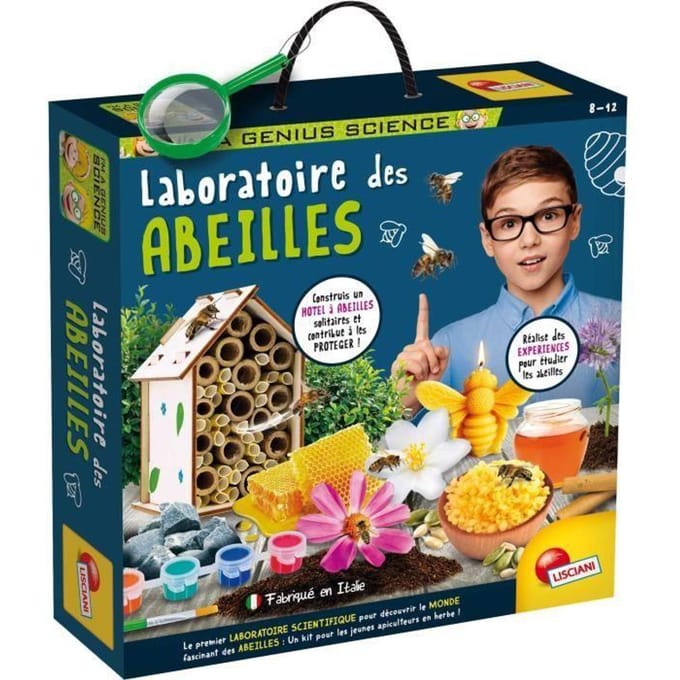 Lisciani i'm a genius laboratorio delle api ed. francese