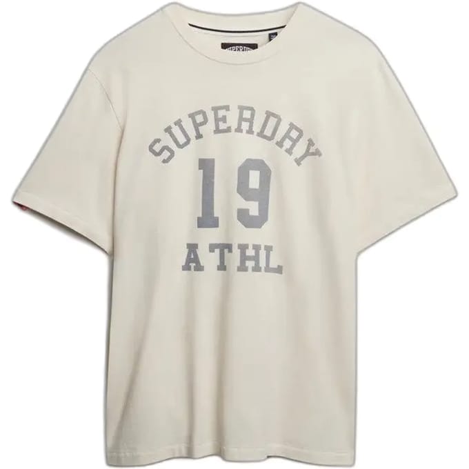 Superdry - Vintage Athletic Essential Grafisch T-shirt - Heren - T-shirts