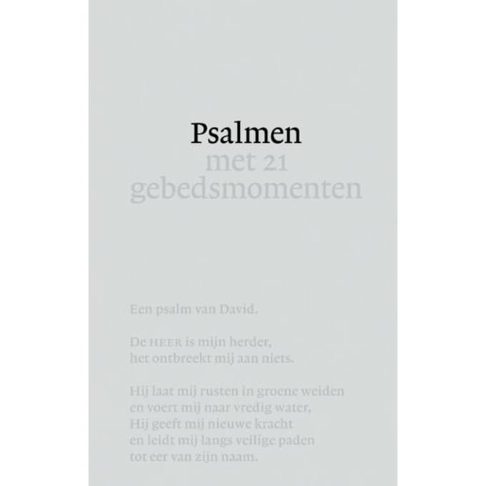 Psalmen - Nbv21 - NBG