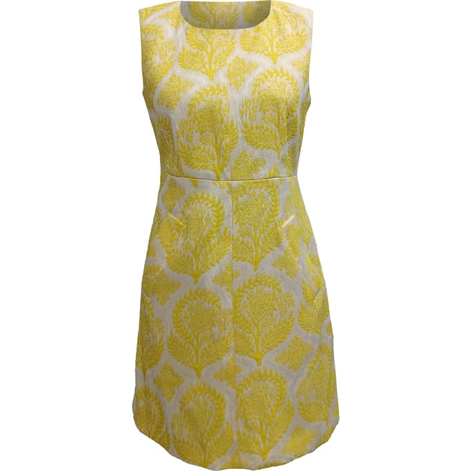 Diane von Furstenberg Carpreena Mini-jurkje in Geel Polyester