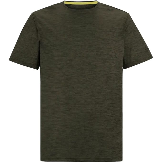 Heren Fingal Edition T-shirt met korte mouwen en gemêleerd patroon