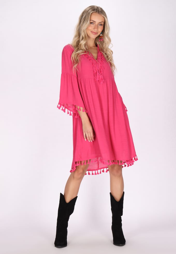IZIA Jurk Dames roze