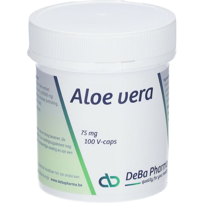 Aloe Vera 200:1 V-caps 100x75mg Deba