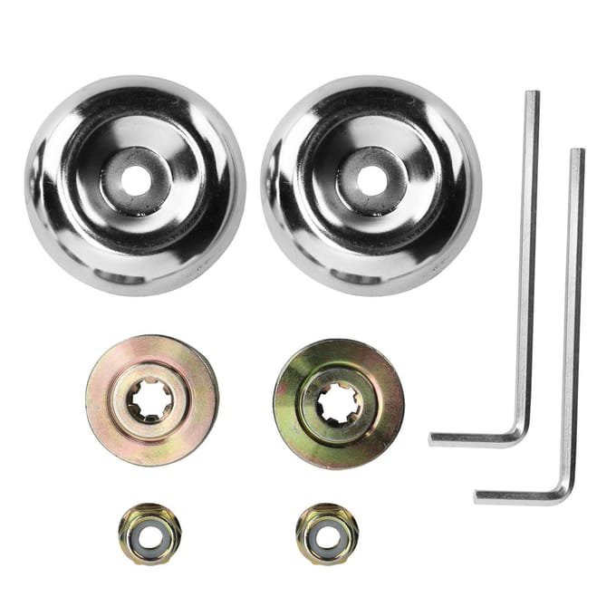 2Set Tandwielkast Drukschijf Pakking Kraag Moer Kit Grasmaaier Bosmaaier Accessoire