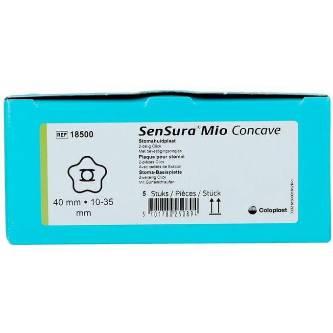 Sensura Mio Concave 2d Plaat Uitknipb. 10-35mm 5