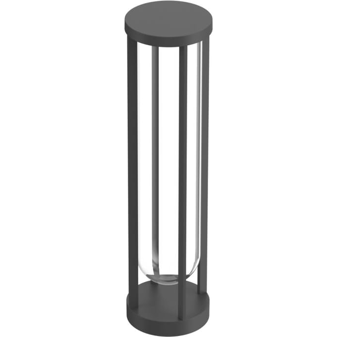 Flos In Vitro Bollard bolderverlichting - anthracite - 60 cm