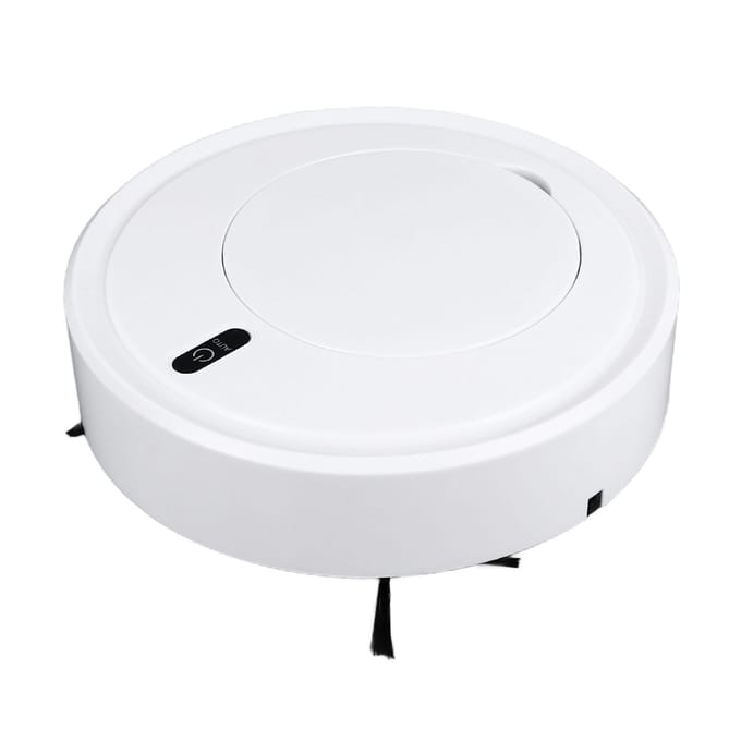 Robotstofzuiger Thuis Intelligent Robotisch Volautomatisch 3 in 1 Stille Stofopvanger Schoonmaakapparatuur Wit wit