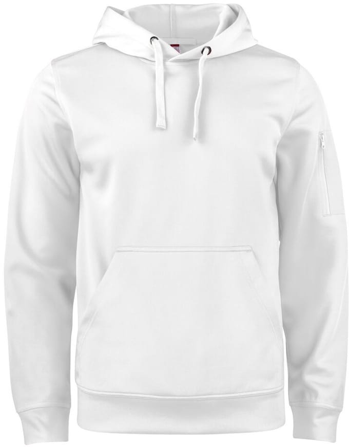Clique Basic Active Hoody 021011 - Wit - 3XL