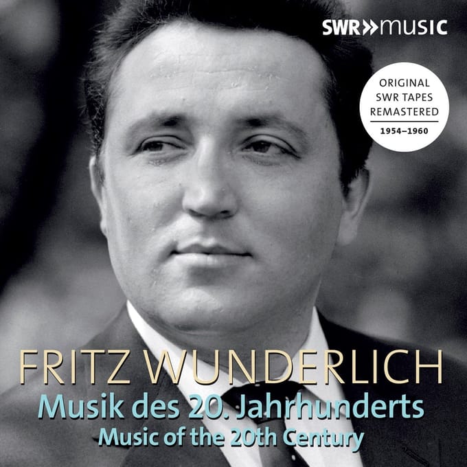 Fritz Wunderlich - Music Of The 20th Century (3 CD)