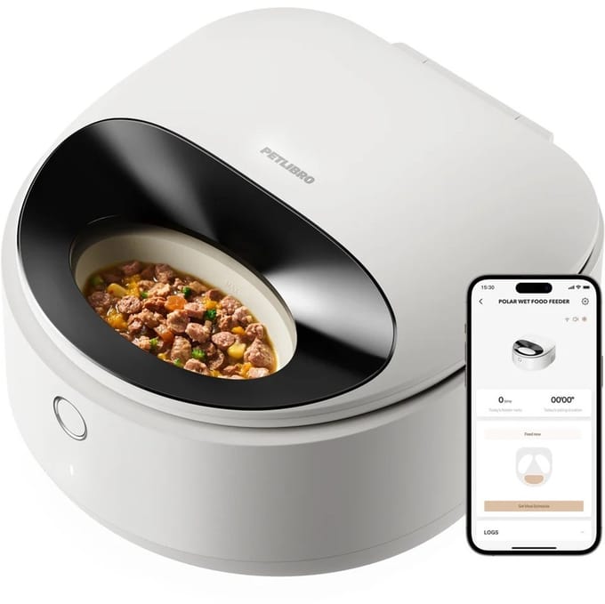 Petlibro POLAR - Wet Food Feeder White