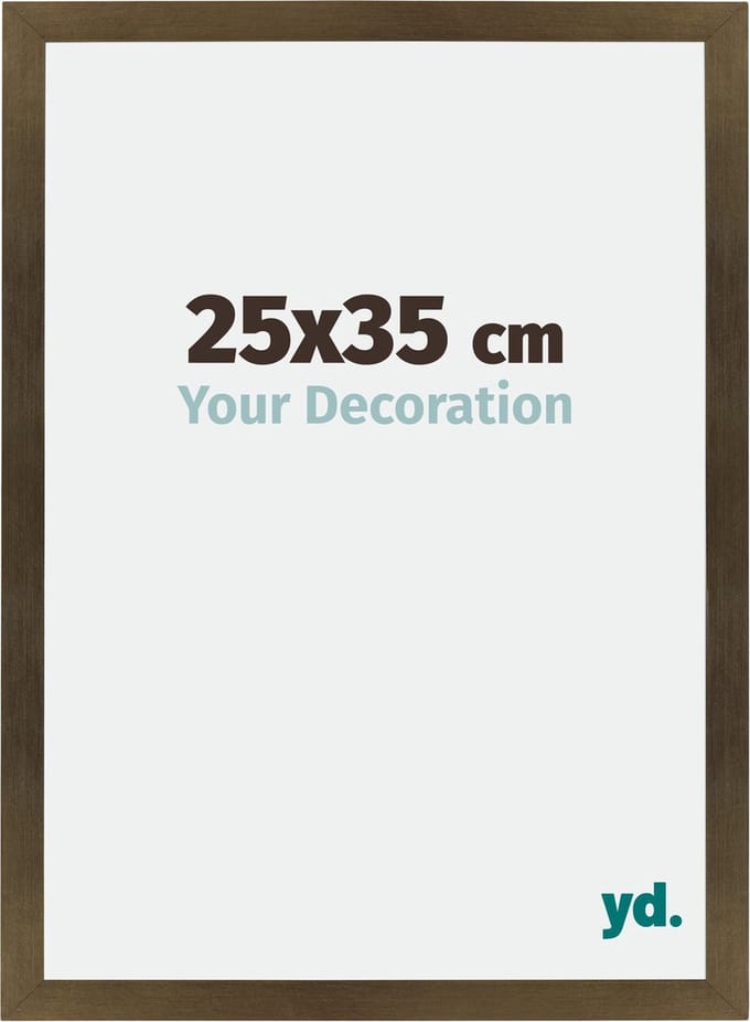 Your Decoration - Fotolijst 25x35 cm - MDF - Brons Decor - Mura