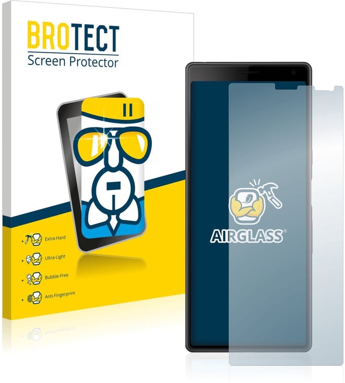 Screenprotector voor Sony Xperia 10 Beschermglas transparant
