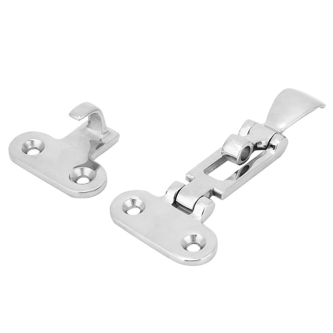 Roestvrij Staal Marine Boot Dekslot Dekgrendel Kast Hardware Accessoires white