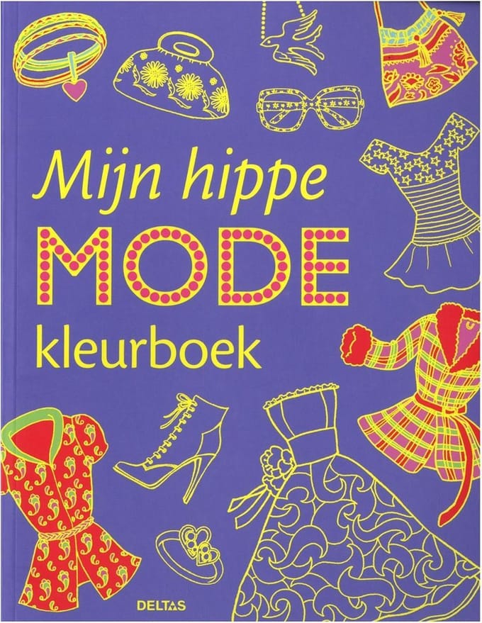 Kleurboek Hippe Mode