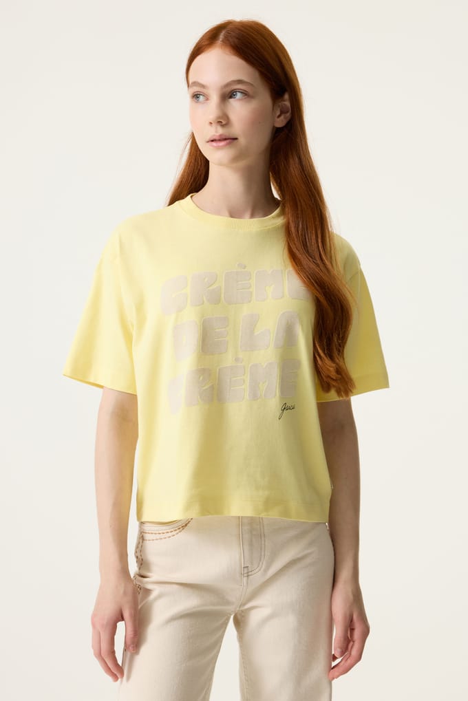 Crème de La Crème T-shirt voor meisjes Garcia