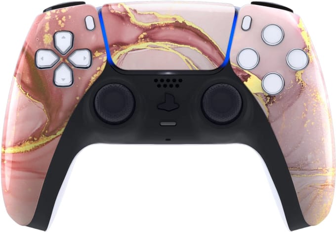 Clever Luxury Marble Controller (PS5 compatibel)