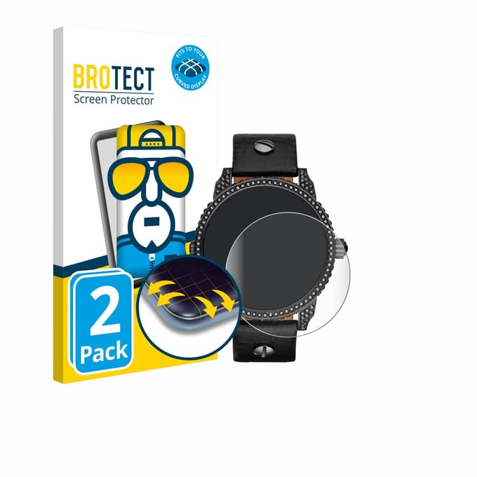 BROTECT - Screenprotector voor Diesel Mini Daddy - Folie Beschermfolie transparant volledig dekking - 2 Stuks