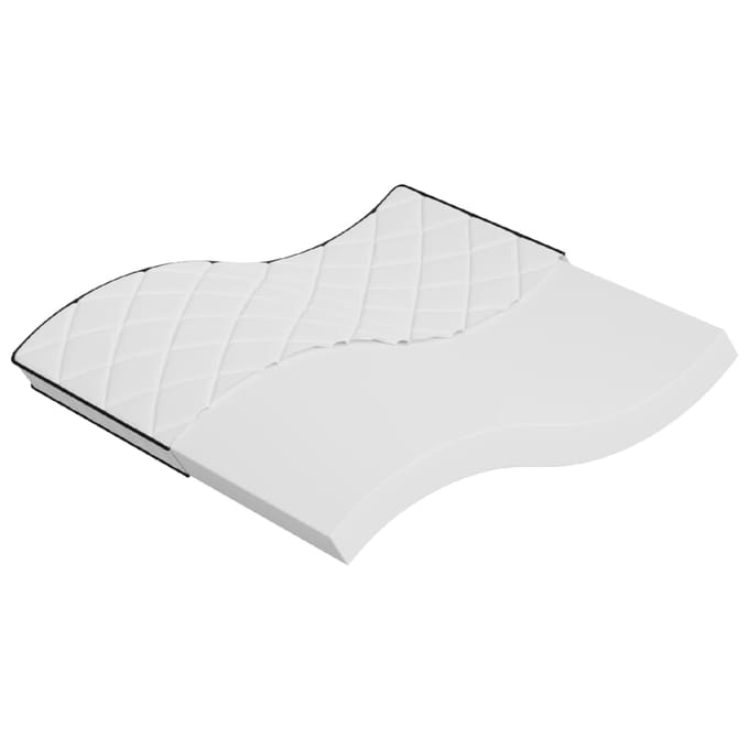 vidaXL - Schuimmatras - middelzacht - 200x200 - cm