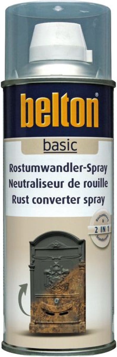 Spuitbus roestomvormer en epoxy grondlaag Belton 400ml