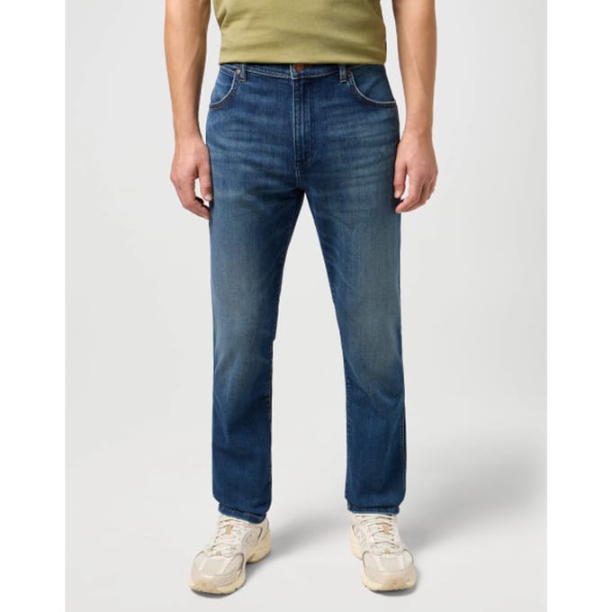 Wrangler - Larston - Heren Slim-fit Jeans - Hare