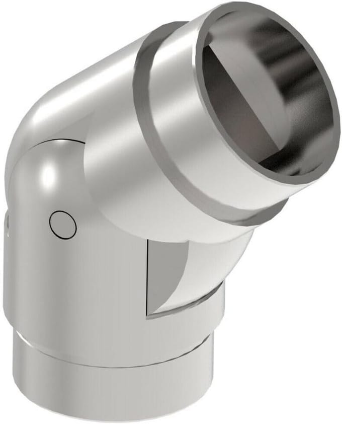 Roestvrijstalen Leuning Onderdelen en Fittingen 42,4 mm V2A RVS