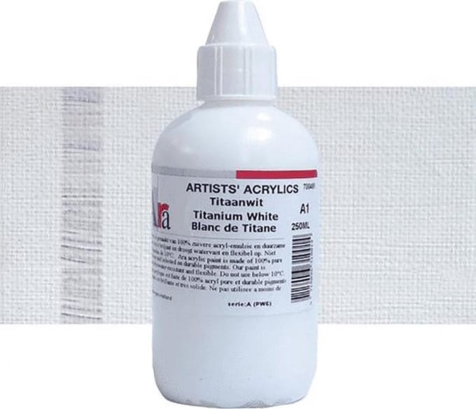 ARA Acrylverf 250 ML A1 Titanium White