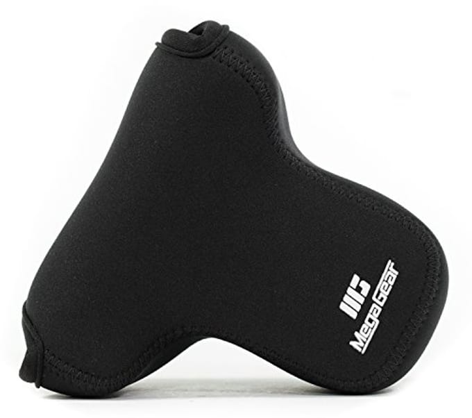 Ultralight Neopreen Camera Case voor DMC-GX80 - Zwart
