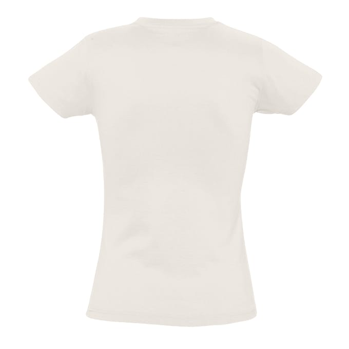 SOLS Dames/dames Imperial Heavy Short Sleeve T-Shirt (Gebroken wit)