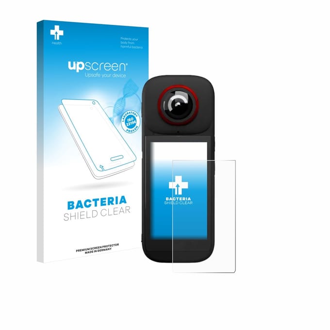 upscreen - Screenprotector voor Labpano PanoX V3 360° - Folie Beschermfolie transparant antibacterieel