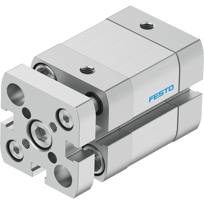 Festo Compacte Cilinder 20mm Boring 10mm Slag ISO 21287 Dubbelwerkend - 577208 - P2DS5