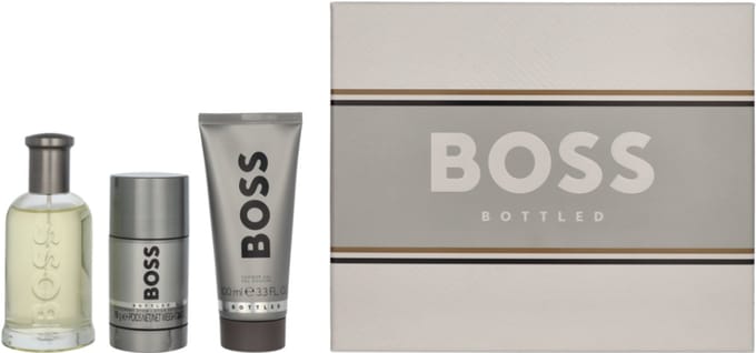 Hugo Boss Bottled Giftset - edt 100ml - Showergel 100ml - Deodorantstick 75ml