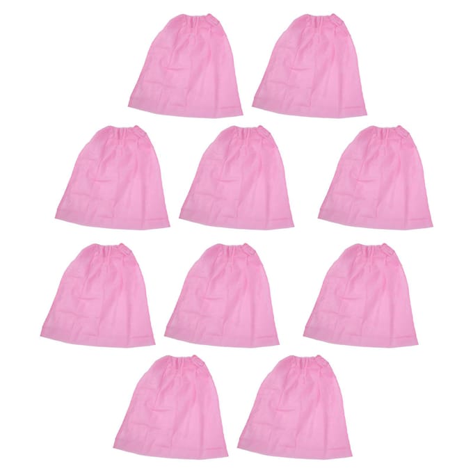 10 stuks Wegwerp Spa Lichaamswrap Elastische Band Verdikte Douche Bad Wrap voor Schoonheidssalon pink