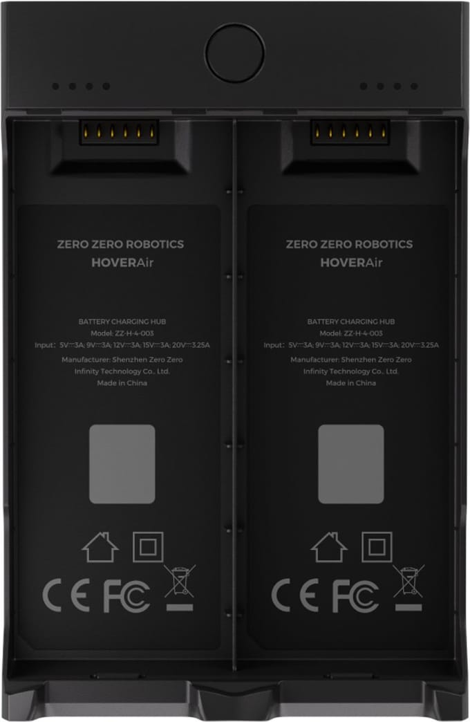 HOVERAir X1 PRO/PRO MAX Charging Hub - Oplaadstation - Voor Smart Batteries - Compact - Zwart
