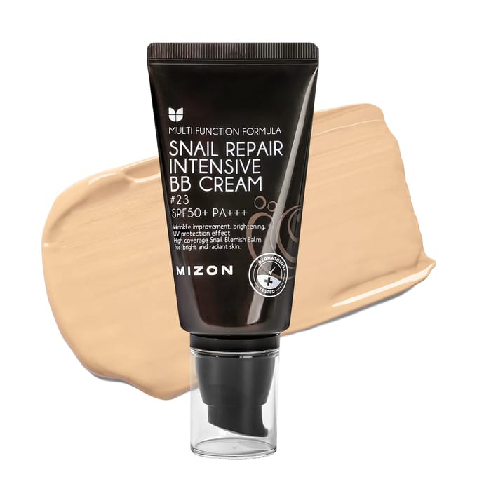 Mizon, Snail Repair Intensive BB Cream SPF 50+ PA+++, No. 23, 50ml (1.76oz) gray