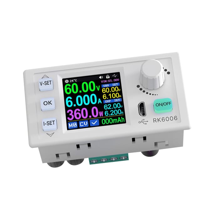 Alimentations Régulées en Courant Continu Tension Constante Courant Constant Maintenance Alimentation Expérimentale RK6006 USB Communication multicolore