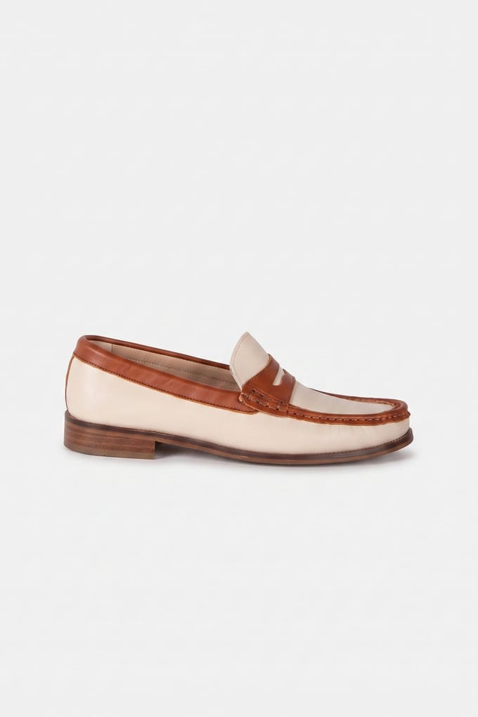 LK Bennett Solaris Penny Slot Tan Größe: 41 | Loafer Outlet | Damen