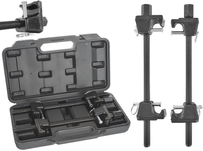 GEKO Veilige veercompressor set - 260 mm - ACME draad - 2 stuks