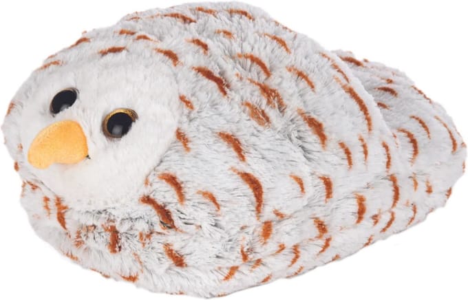 Noxxiez voetenwarmer - sneeuw uil