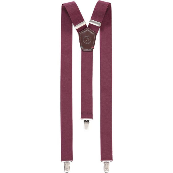 Lerros - Bretels - Heren - PCK - 371 MERLOT - Polyester - 58W9000