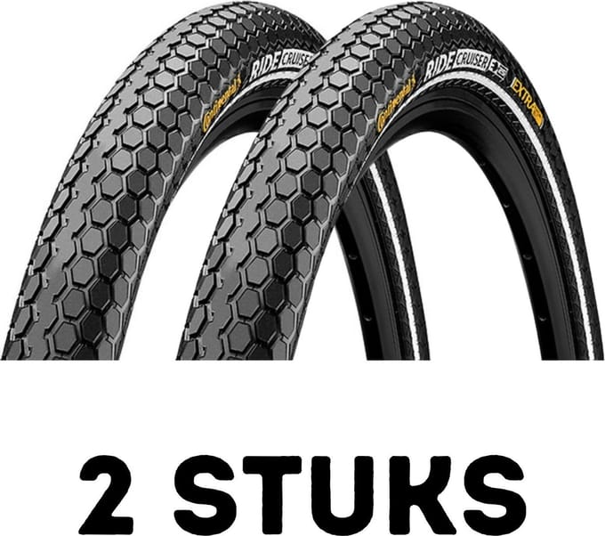 Fietsband - Buitenband - Set van 2 - Ride Cruiser 28 x 2.00 (50-622)