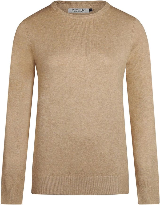 Steppin' Out Damestrui Cotton Cashmere Beige - Maat S - Heren - Pullovers