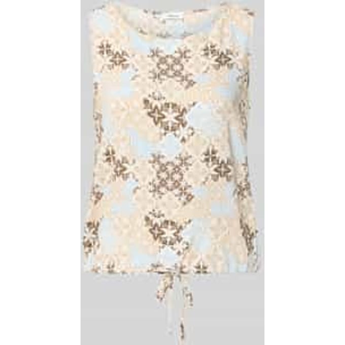regular fit blousetop van viscosemix