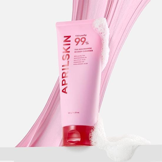 [APRILSKIN] Nettoyant en profondeur TXA Niacinamide 99 120 g pink