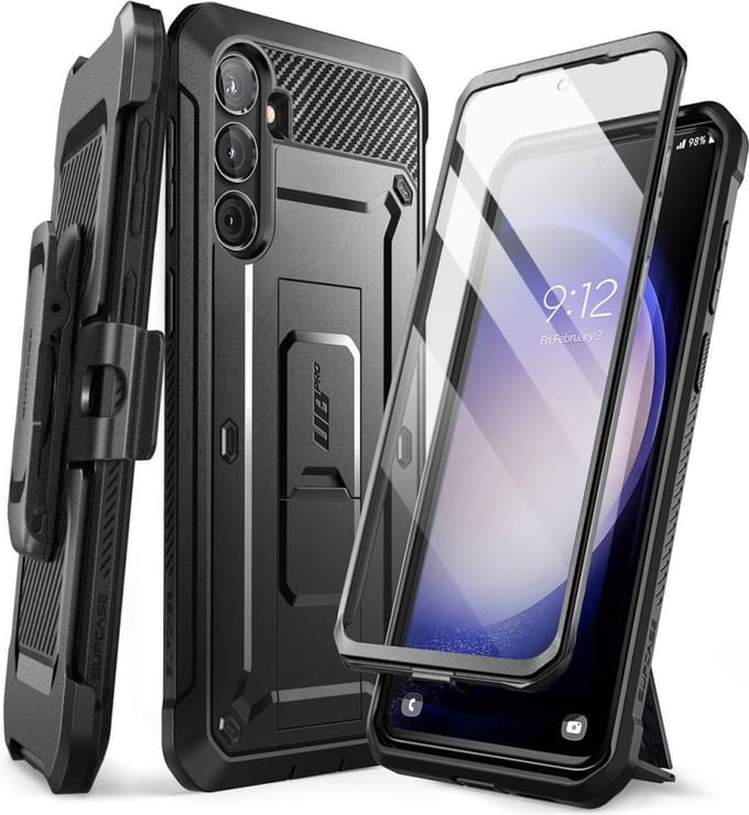 Supcase i-Blason Unicorn Beetle Pro Case voor Samsung Galaxy S23 FE - Zwart