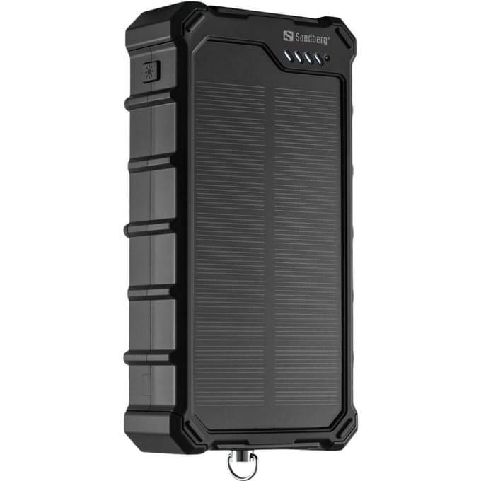 Sandberg Solar Powerbank CampLED 20000 - 20000 mAh