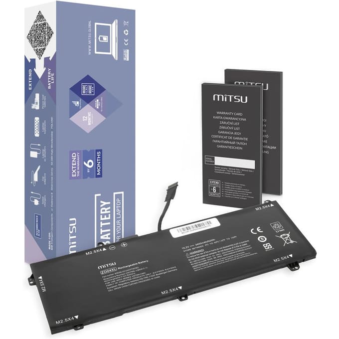 Mitsu - ZBook Studio Batterij - Hoge Capaciteit - Milieuvriendelijk
