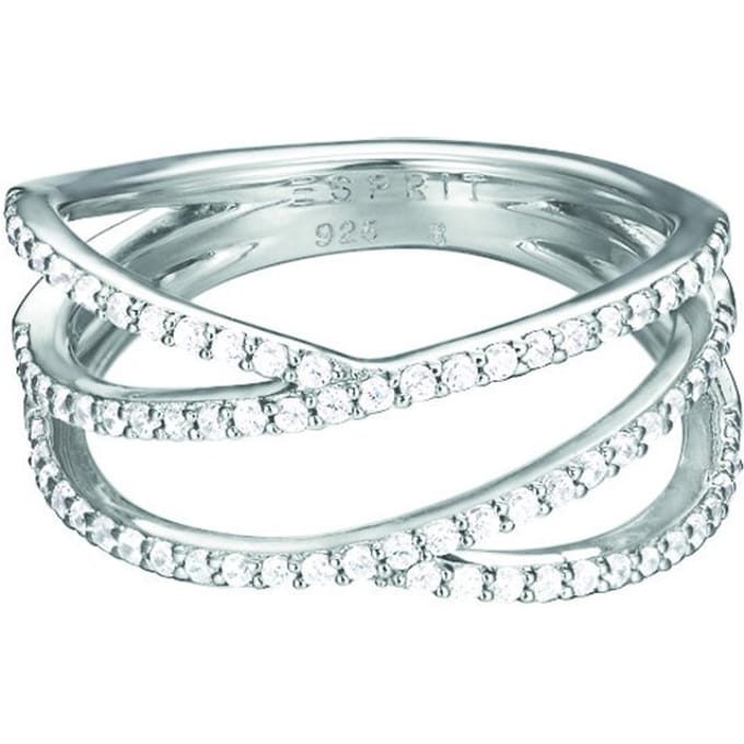 Esprit Ring - Zilver - Maat 16.00