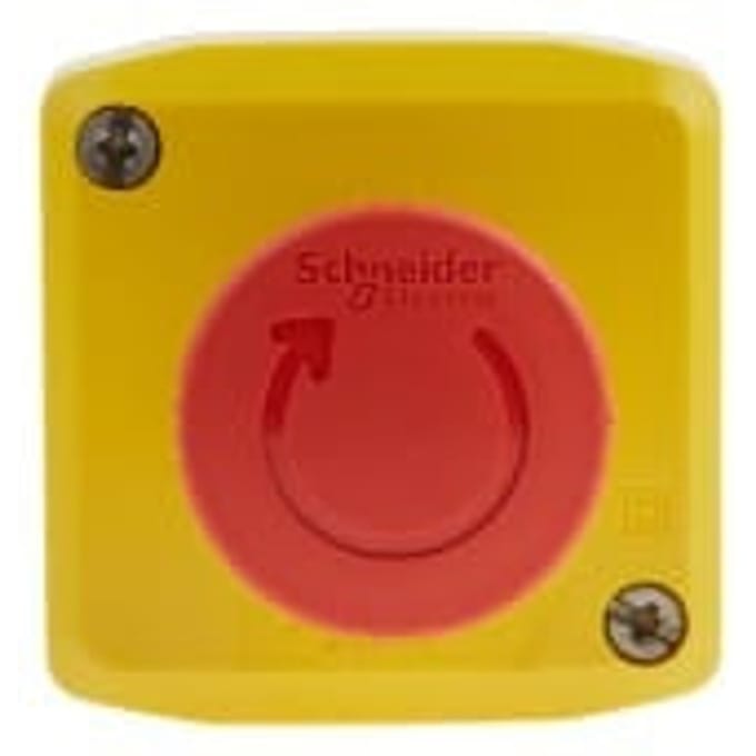 Schneider Electric Harmony XALK178E Paddestoelschakelaar In behuizing 120 V/AC 6 A 1x NC, 1x NO IP66 (conform EN 60529), IP67, IP69, IP69K 1 stuk(s)