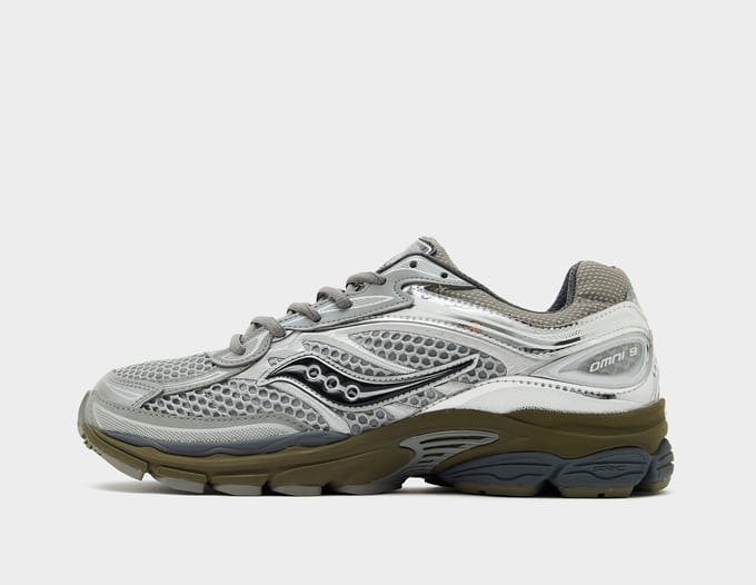 Saucony Progrid Omni 9 Sneakers - Mesh - Dames - Zilver - Maat 43
