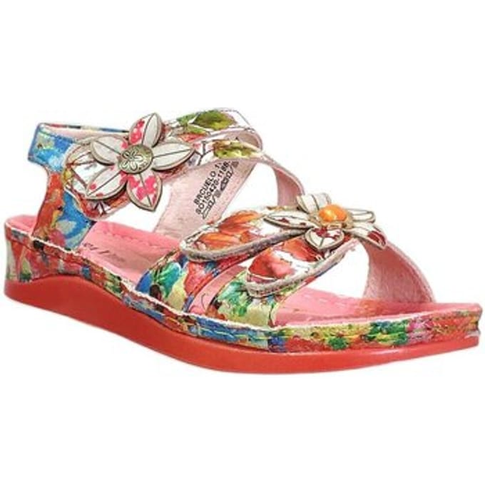 Sandalen met sleehak Laura Vita Brcuelo 118